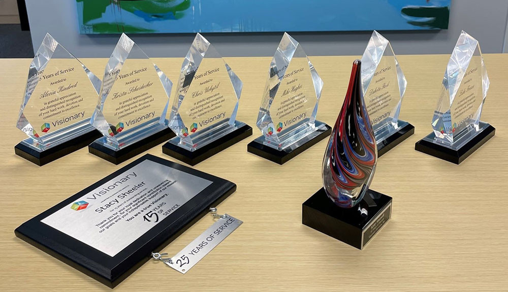 Celebrating Employee Anniversaries at Visionary