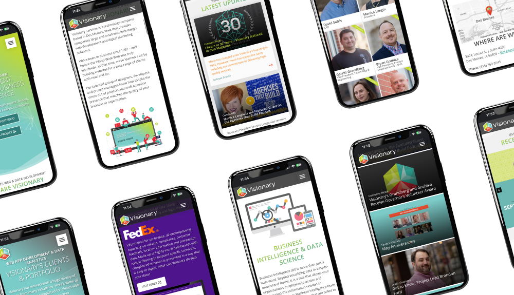 It's here! Visionary's new website.