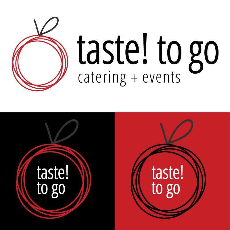 Taste! to Go Logo Design
